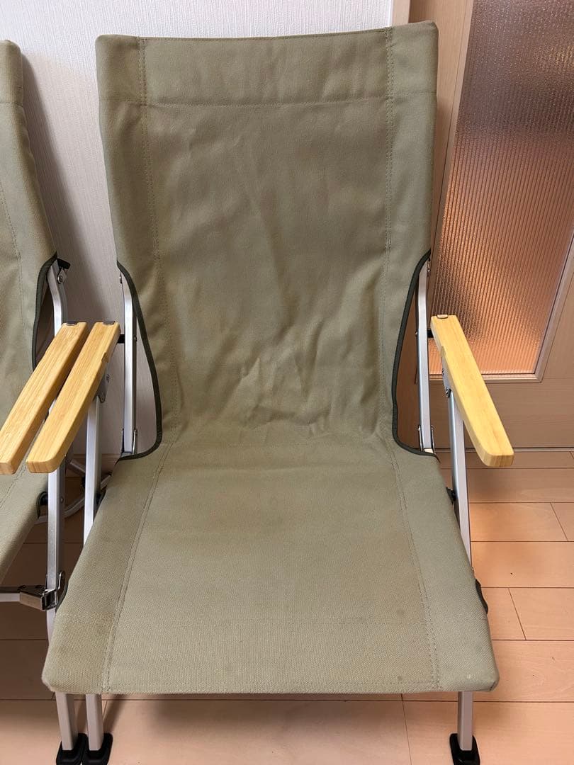 スノーピーク　ローチェア30 カーキ（2脚セット）