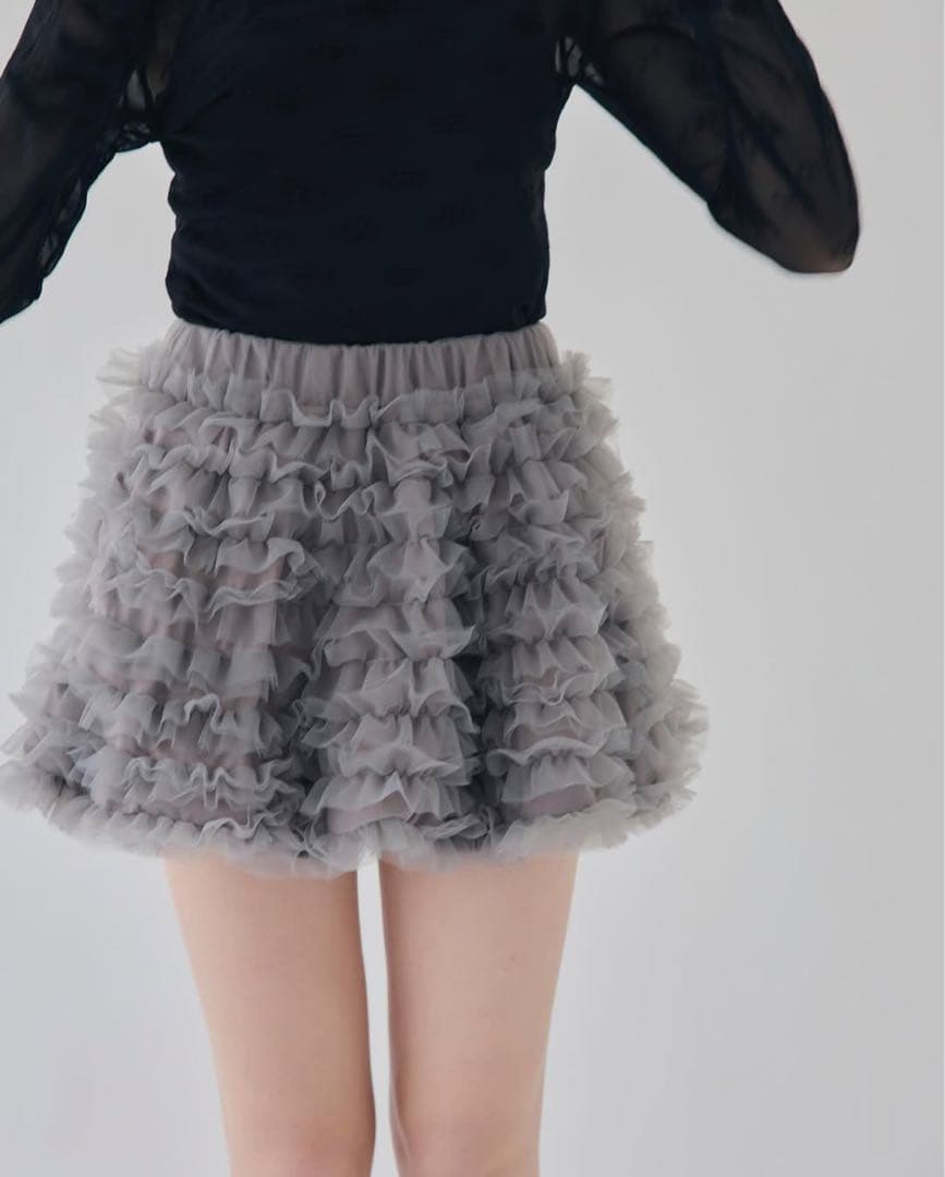 Treat ürself balloon skirt (gray)