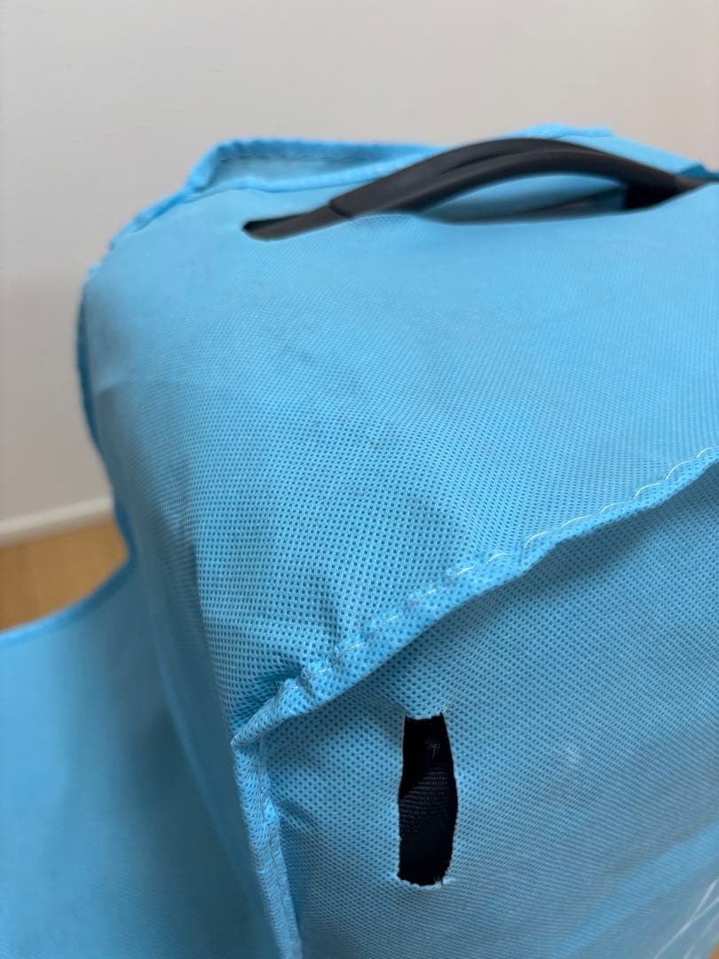 美品 子供が乗れるキャリーケース　キッズトラベルキャリーケース