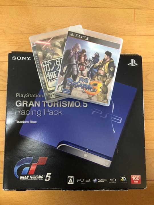 PS3 本体　チタニアムブルー　グランツーリスモ