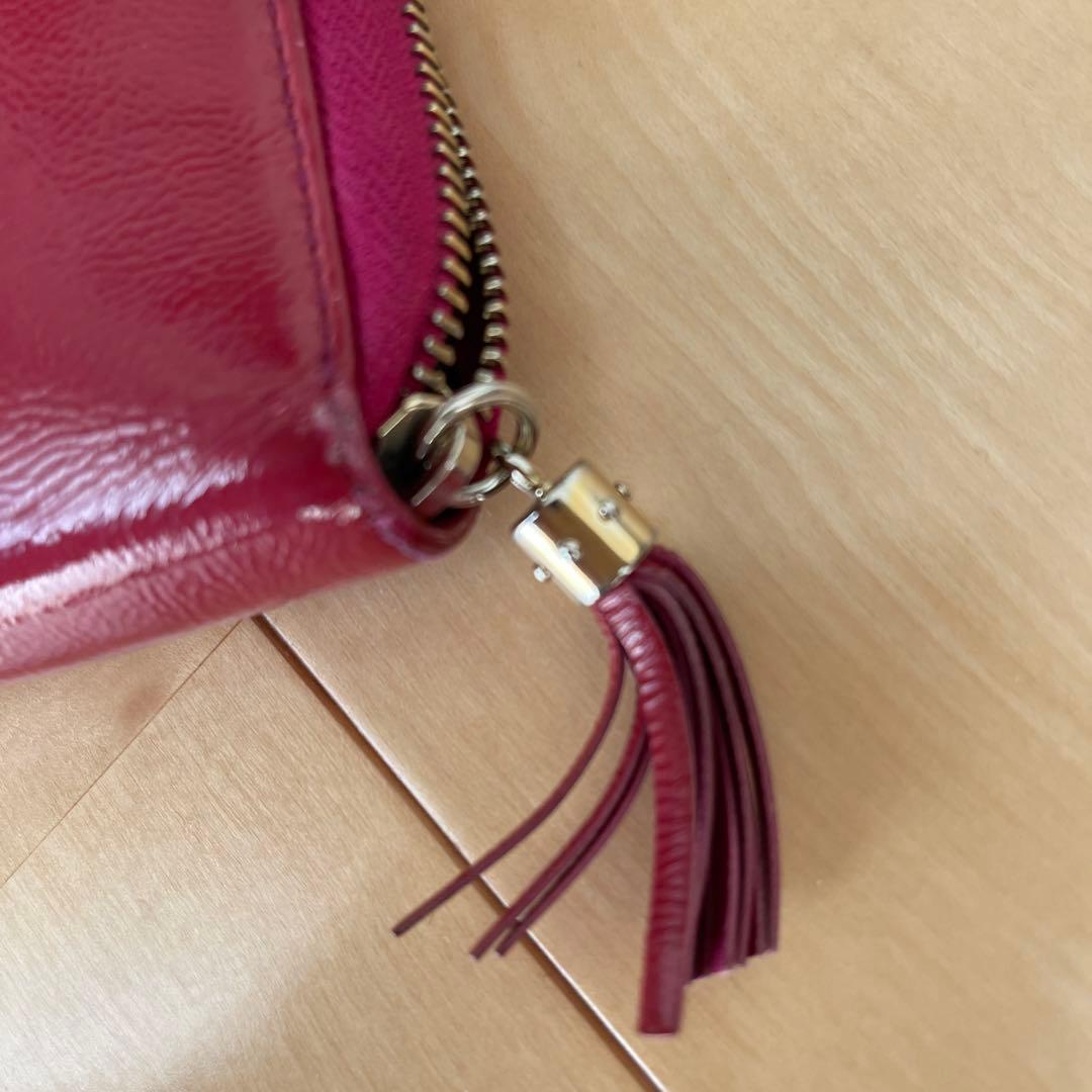 GUCCI バーガンディ 財布とケースセット