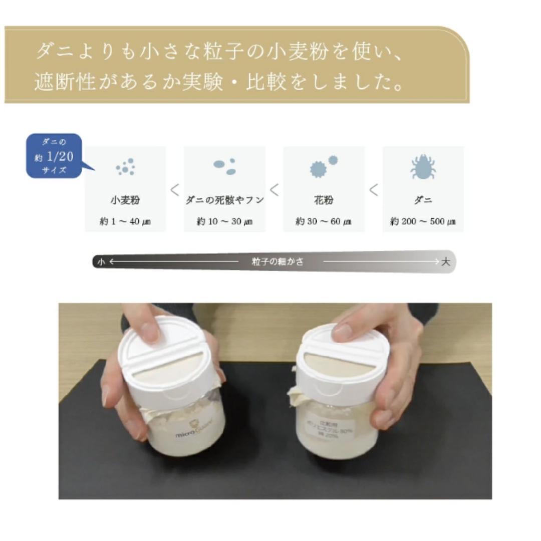 ミクロガード プレミアム 洗える 防ダニ 掛け布団［ダブル］／テイジン