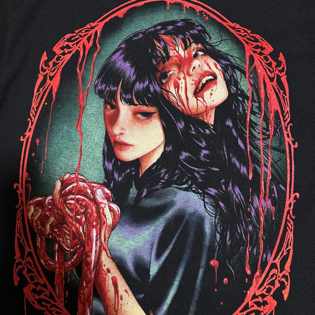 伊藤潤二 富江 Tシャツ