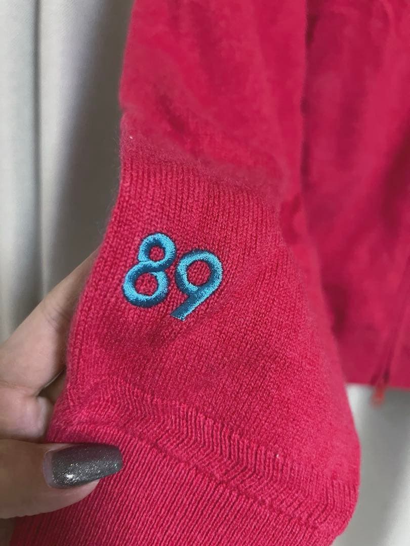 新品未使用 / PEARLY GATES / ピンクセーター / サイズ2紙袋付