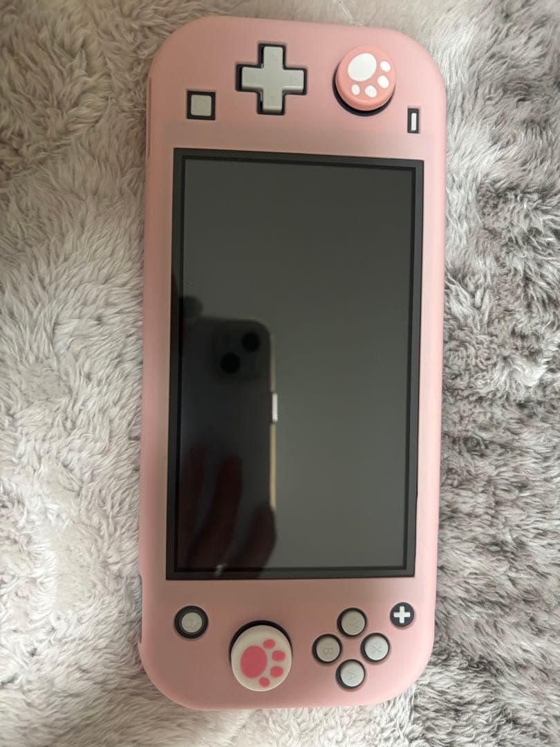 【佳奈】Nintendo Switch Lite 本体グレー カバー付き