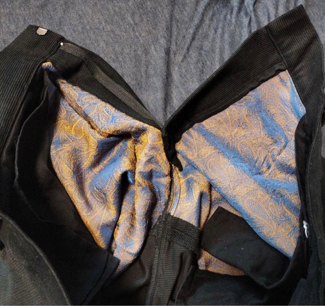 美品 BED J.W.FORD コーデュロイ フレアパンツ 黒