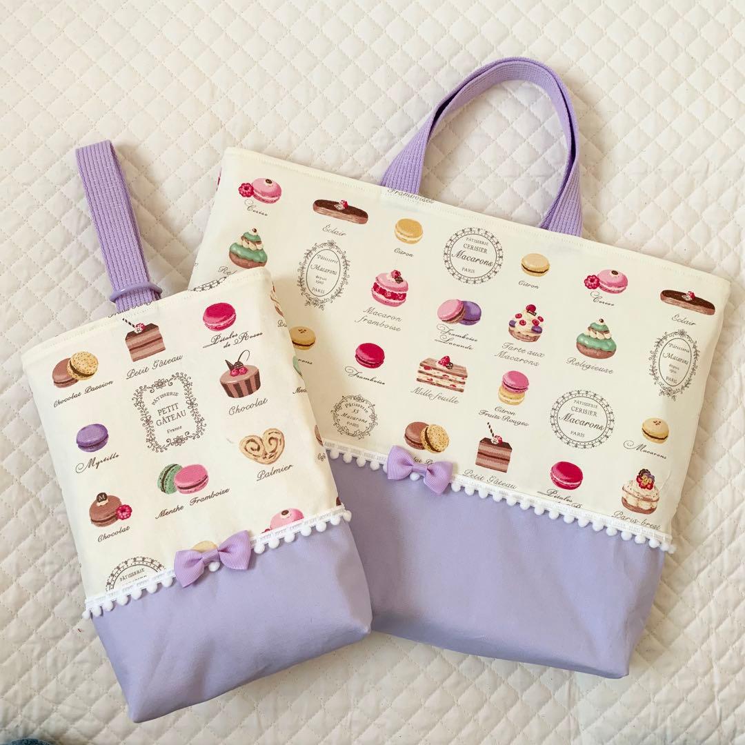 yutty(*´꒳`*)⭐︎レッスンバッグ等5点⭐︎入園入学セットハンドメイド