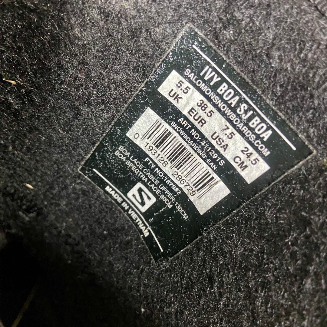 SALOMON サロモンIVY Comfort BOA 女性用スノーボードブーツ