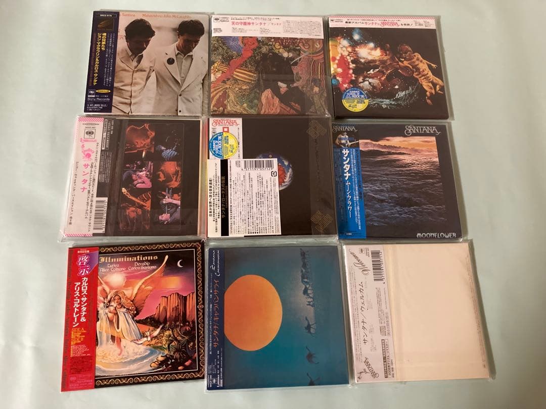 限定 Santana CD 9枚セット帯付き ジョン・マクラフリン 紙ジャケ