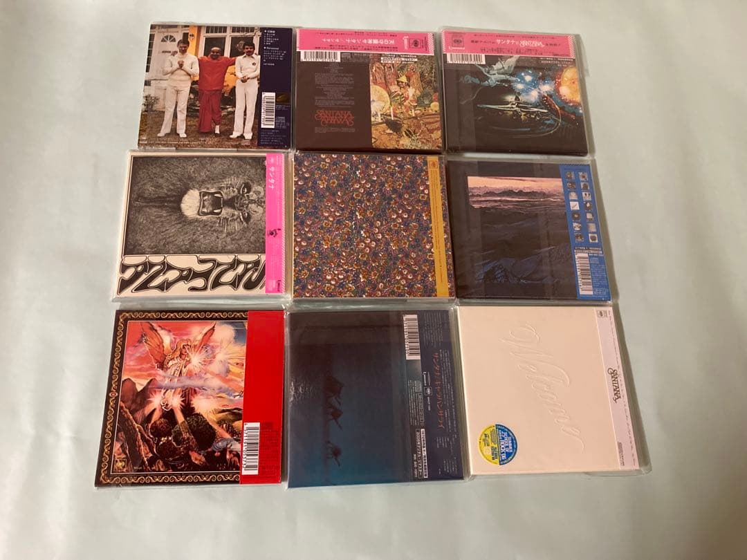 限定 Santana CD 9枚セット帯付き ジョン・マクラフリン 紙ジャケ