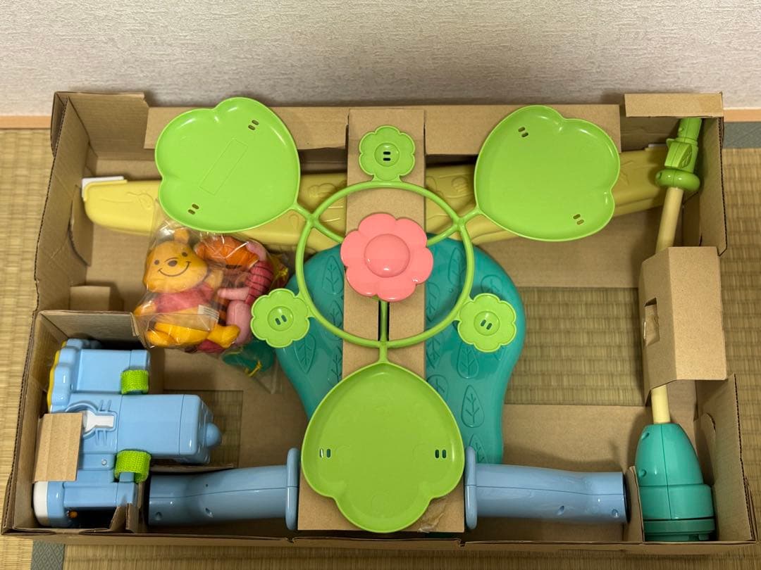 お値下げ！【極美品】プーメリーくまのプーさん6WAYジムメリー