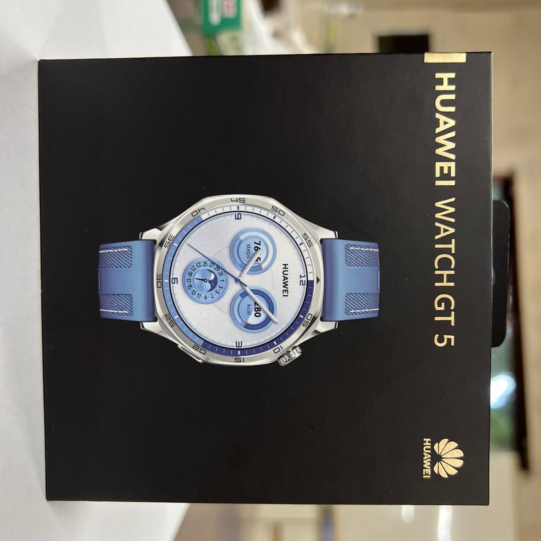【ユウジ】HUAWAI WATCH GT 5 46mm ブルー