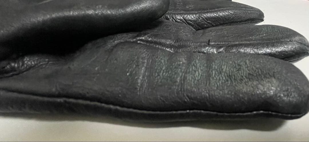 RED WING SHOES ブラックレザーグローブ ガントレットM