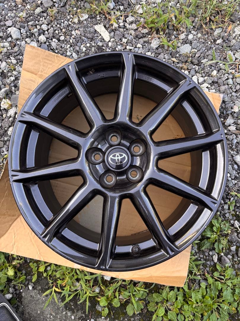 『くろまめ様』トヨタ86 純正ホイール 2本