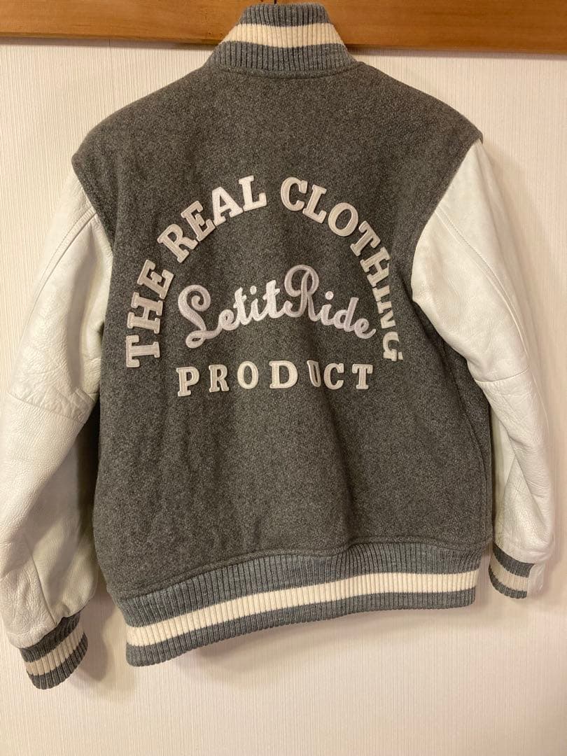 レット・イット・ライド　スタジャン グレー/ホワイト　サイズS