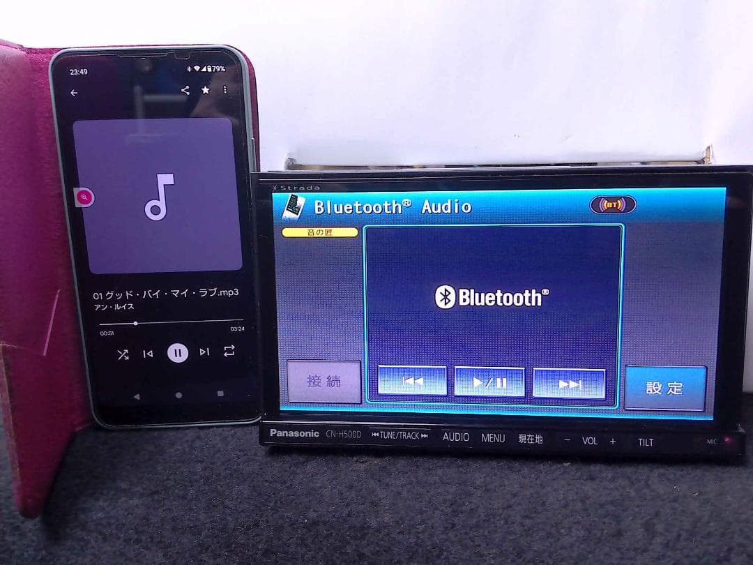 スズキ　ポン付　2018年　CN-H500D　フルセグ　Bt　DVD　CD録音