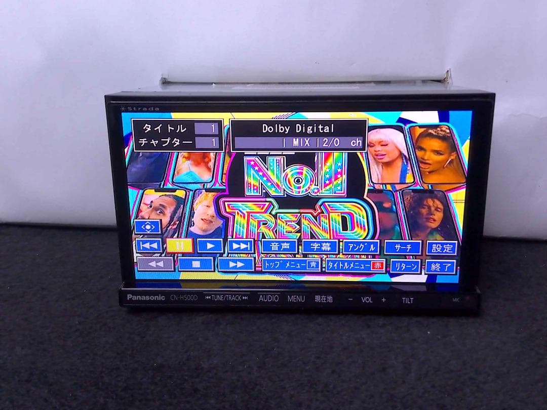 スズキ　ポン付　2018年　CN-H500D　フルセグ　Bt　DVD　CD録音