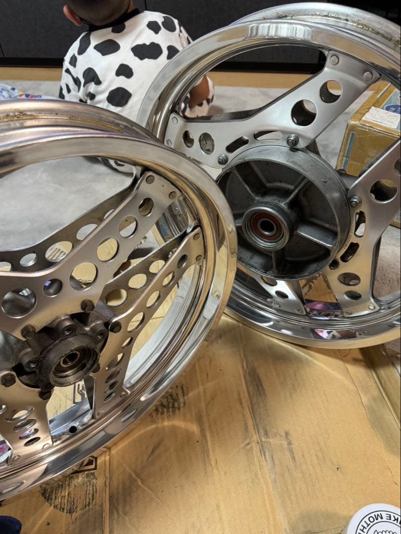 【25⠀】CB750F ブーメランコムスター ホイール