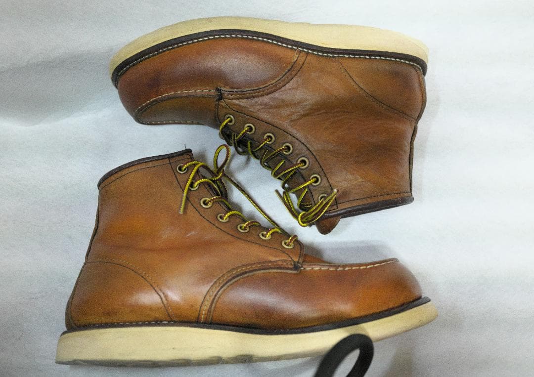 【希少・刺繍羽タグ】レッドウィング 875 アイリッシュセッター モックトゥ