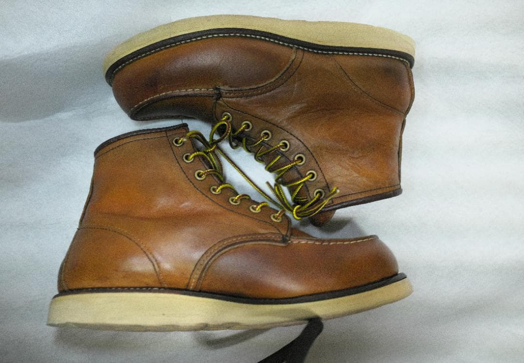 【希少・刺繍羽タグ】レッドウィング 875 アイリッシュセッター モックトゥ