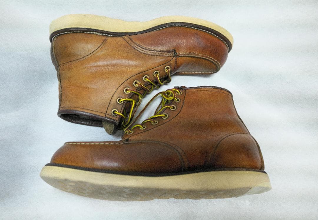 【希少・刺繍羽タグ】レッドウィング 875 アイリッシュセッター モックトゥ