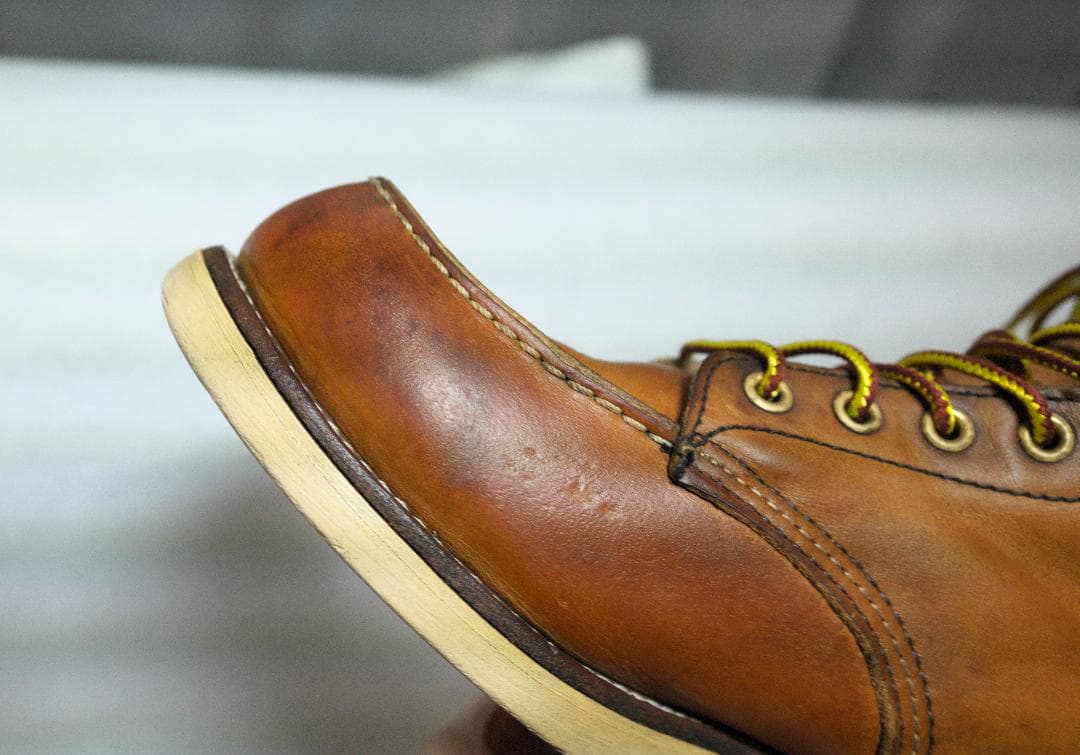 【希少・刺繍羽タグ】レッドウィング 875 アイリッシュセッター モックトゥ