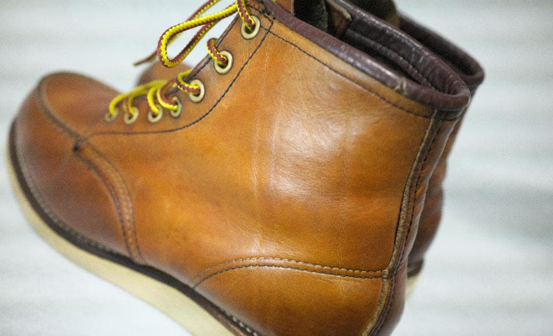 【希少・刺繍羽タグ】レッドウィング 875 アイリッシュセッター モックトゥ