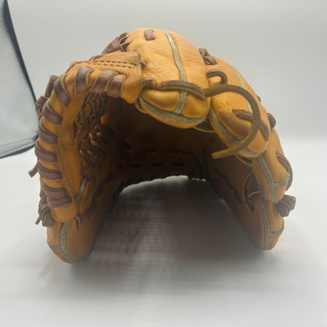 ミズノ　グローバルエリート　一般軟式　外野用　グラブ　袋付き