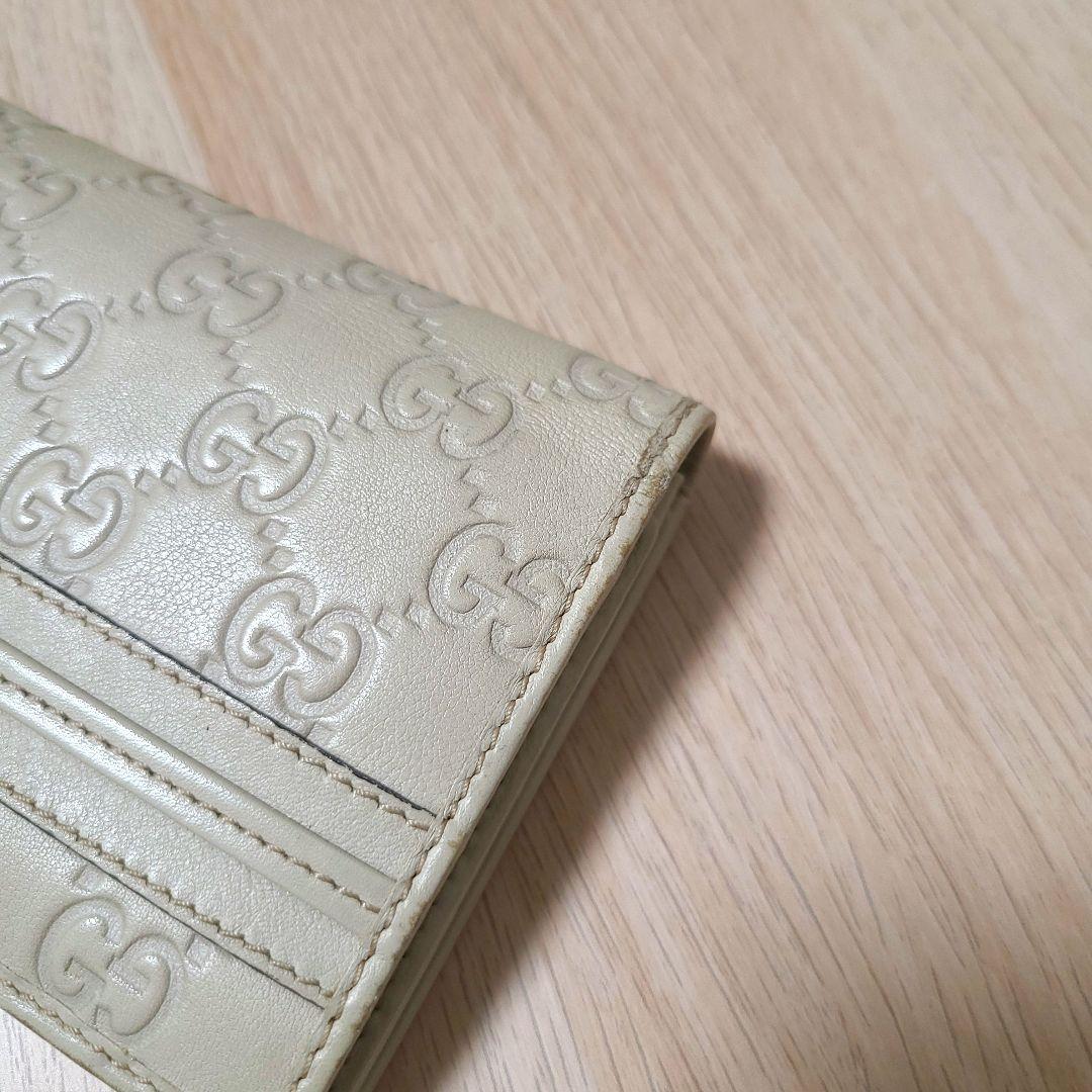 gucci 長財布 ホワイト GGパターン