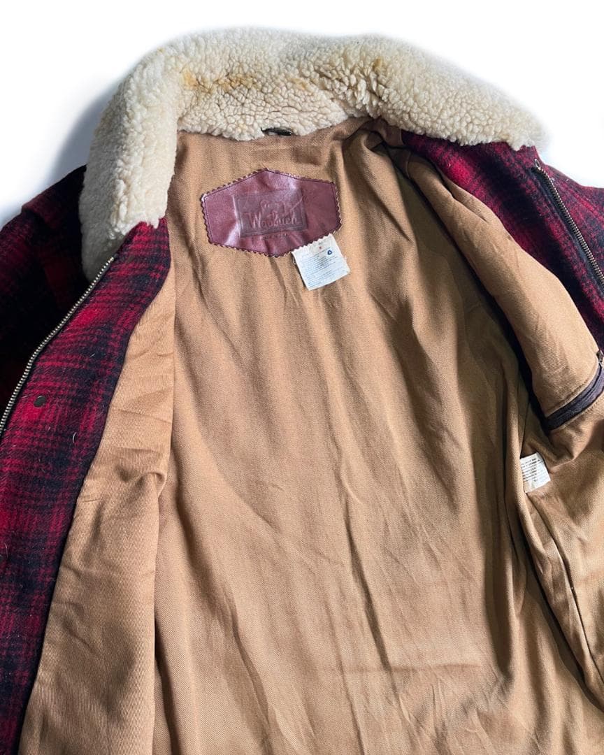 3*o様 90's USA WOOL RICH チェック ウール ジャケット