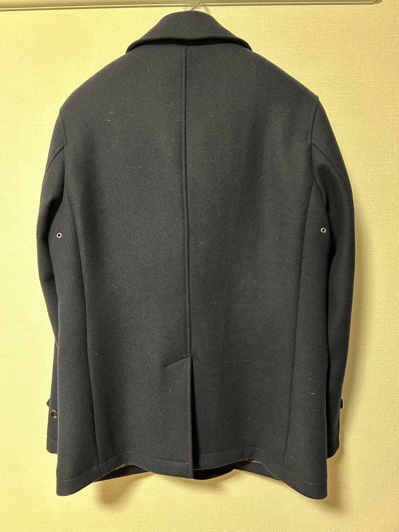 SHIPS スーパー140’Ｓ　メルトンシングルＰコート　Ｍ