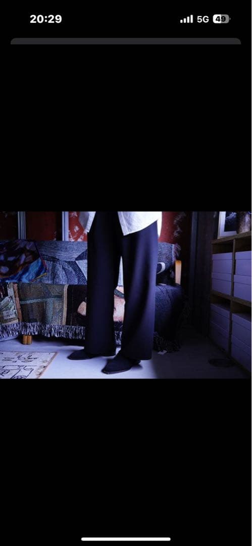 パンツ niceness PUAF 2020A/W