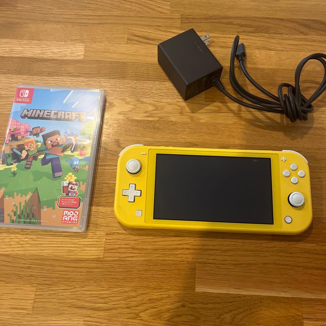 Nintendo Switch Lite イエロー Minecraft付き