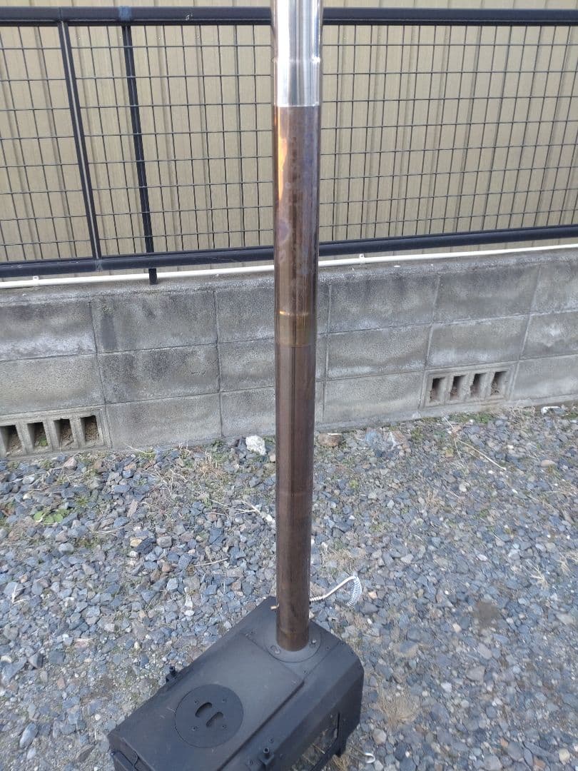 VASTLAND 薪ストーブ クッキングストーブ 耐熱ブラック塗装 3面ガラス窓