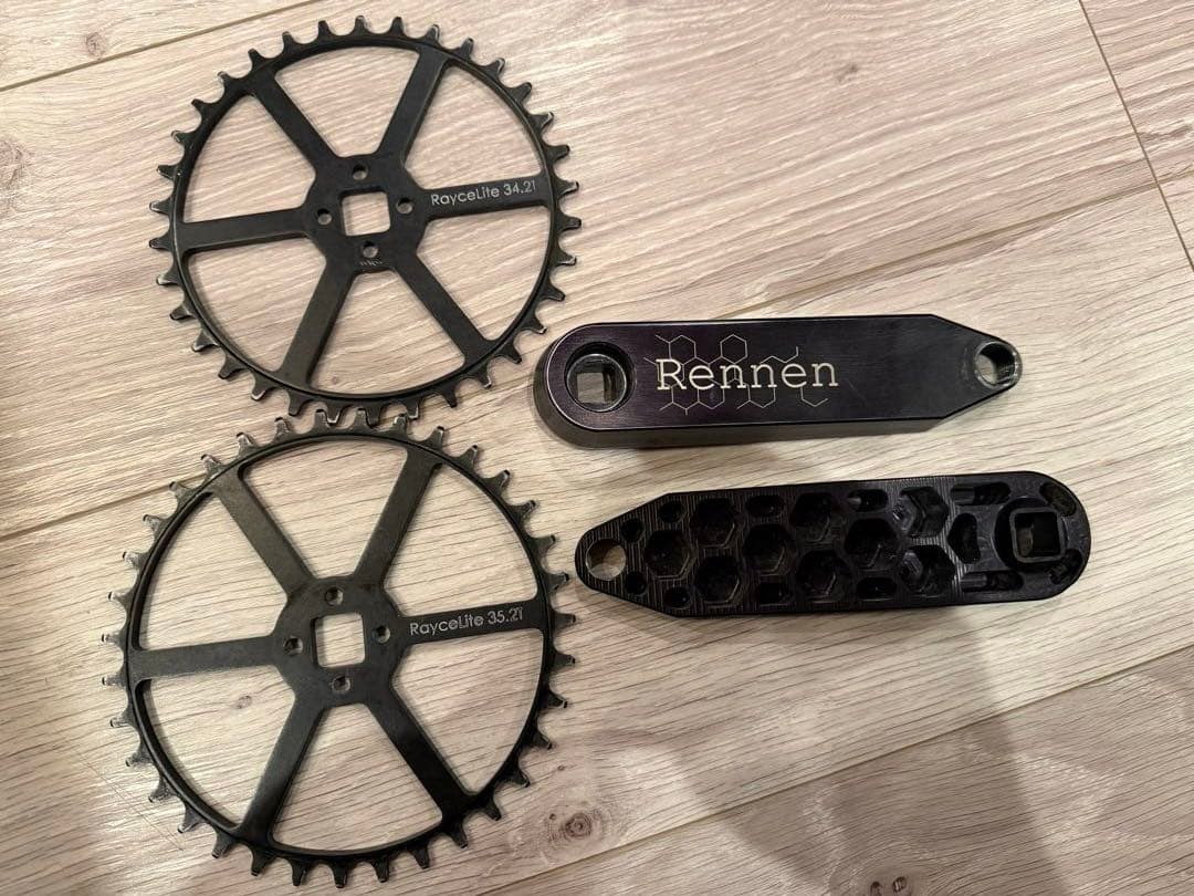 Remmen クランク130mm チェーンリングセット BMXレーシング