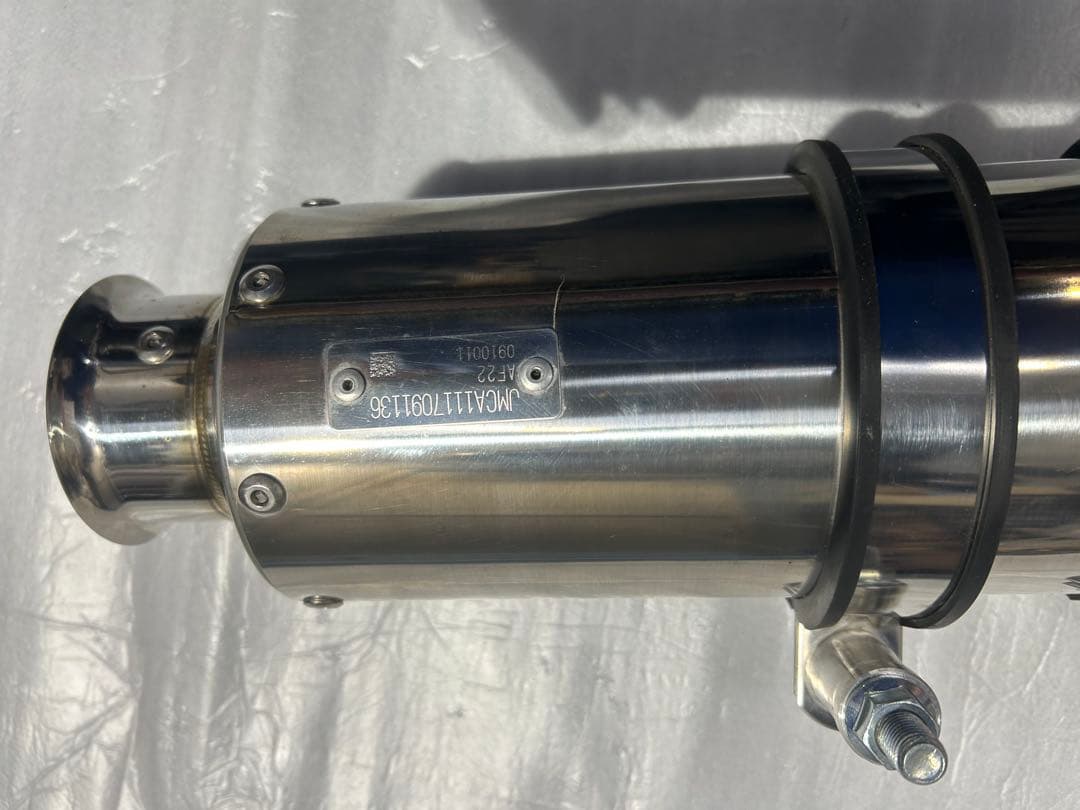 アドレス125 DT11A- 社外マフラー