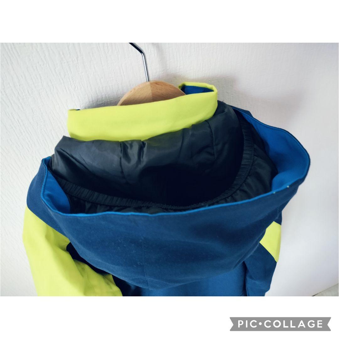 極美品 PHENIX フェニックス スキーウェア 上下 150 黄×紺 ジュニア