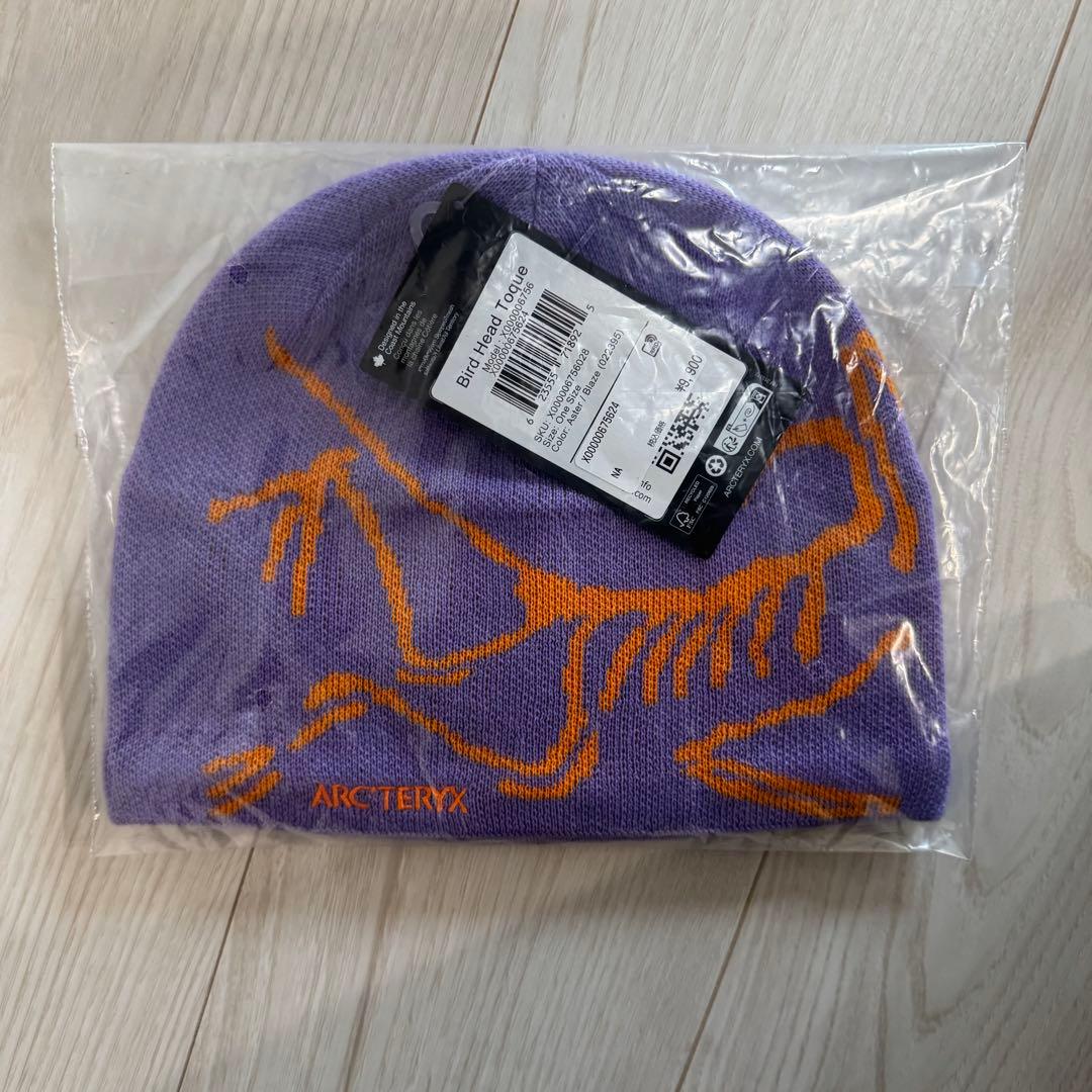 1*6様 アークテリクス　ビーニー　紫　パープル