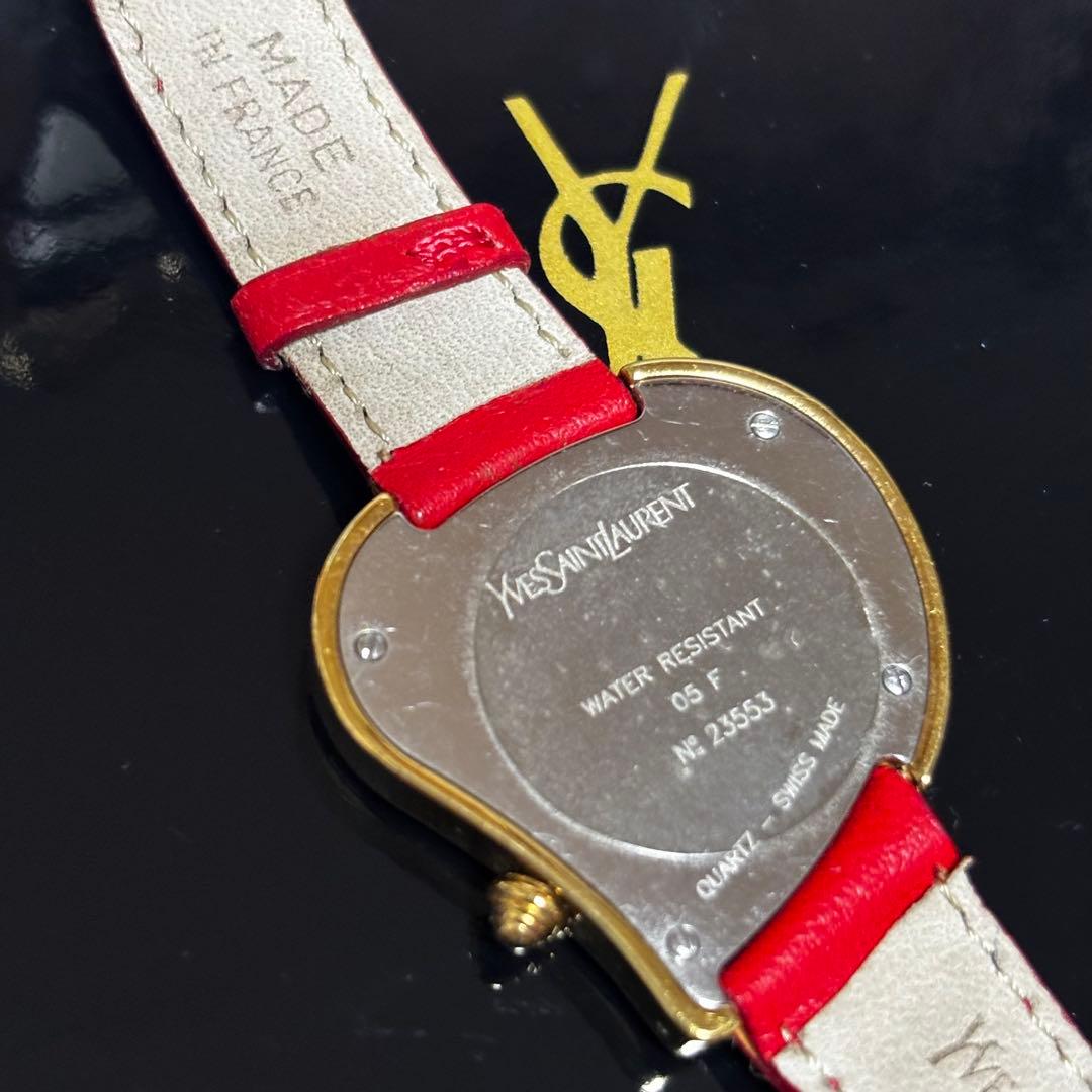 ◆希少◆YSL ハート腕時計 1995年モデル 動作未確認