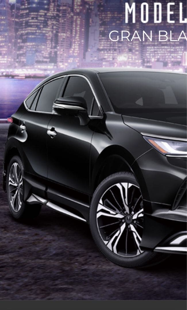 ハリアー80 モデリスタ サイドスカート 新品 カラー219 左リヤドア