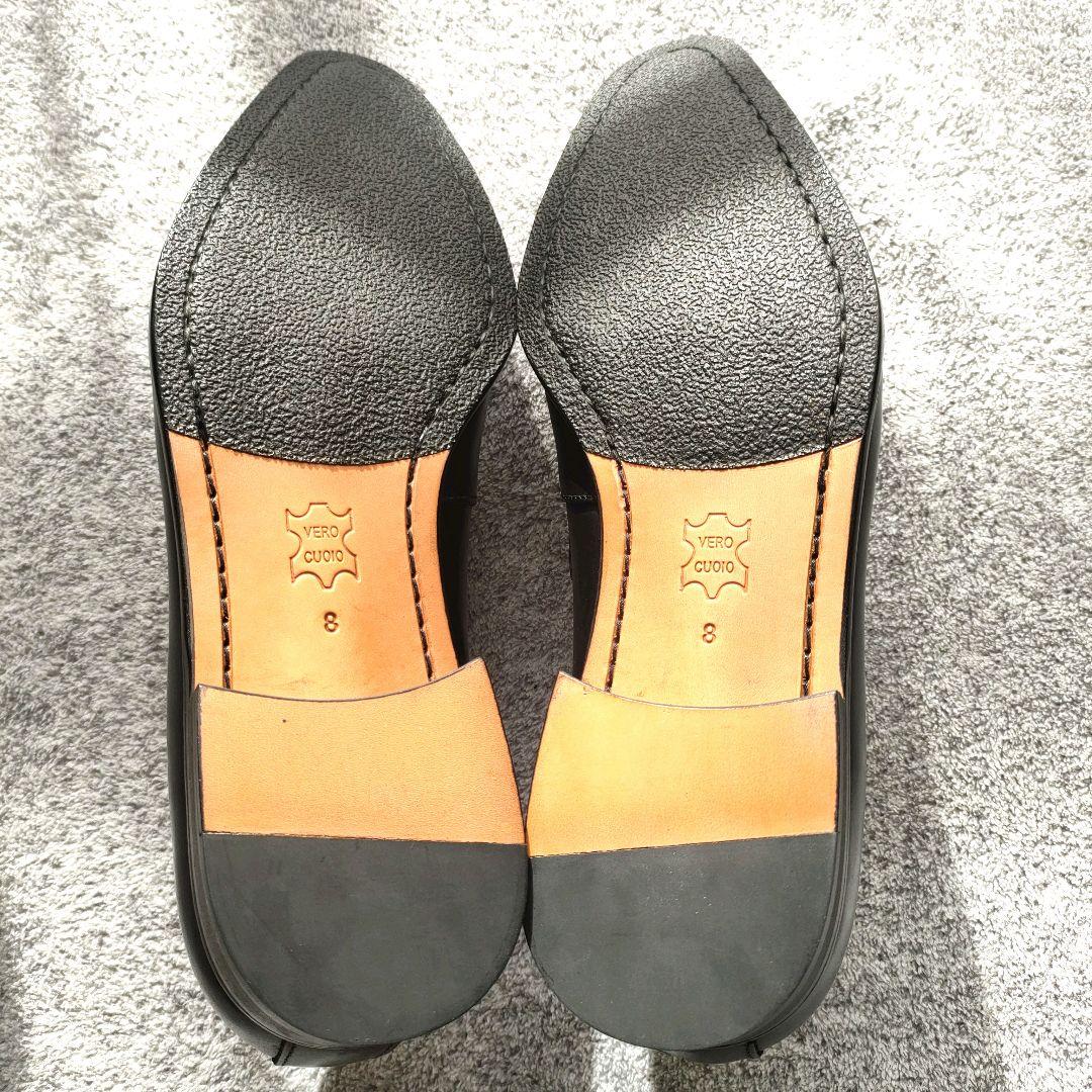 【極美品】チェントフェリーナ　ローファー　【26cm】本革　黒