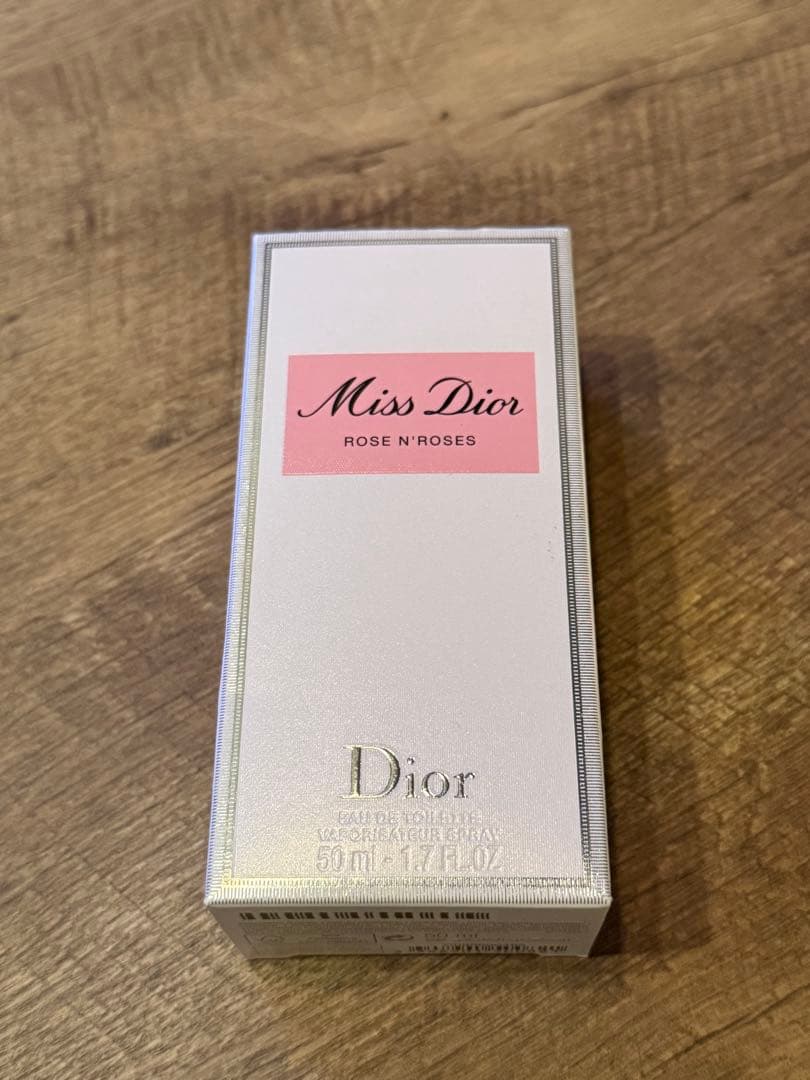 【新品未使用】ミスディオール　ローズ&ローズ　オードゥトワレ50ml