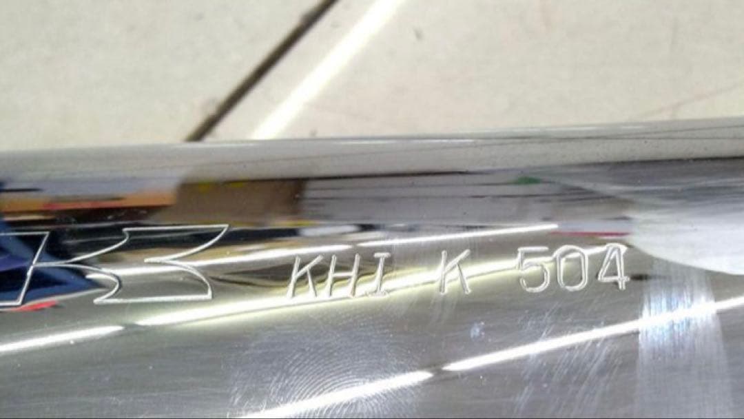 W400 純正マフラー