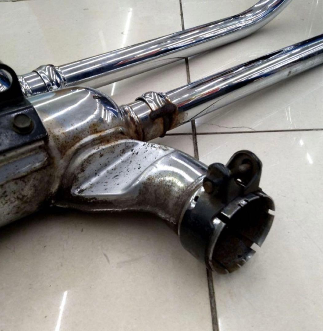 W400 純正マフラー