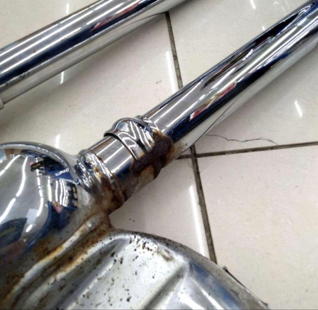 W400 純正マフラー