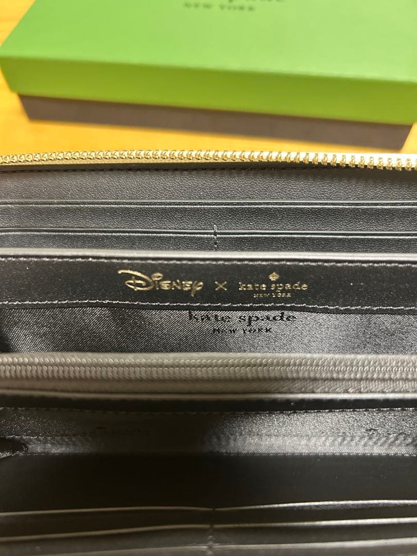 kate spade ピアノ　ディズニーコラボ　長財布　新品