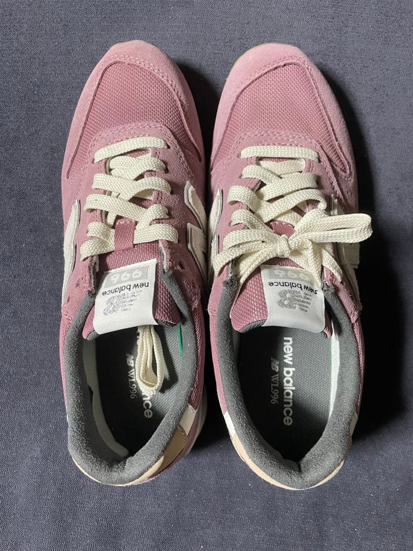 23.5cm New Balance ピンクWL996DB2