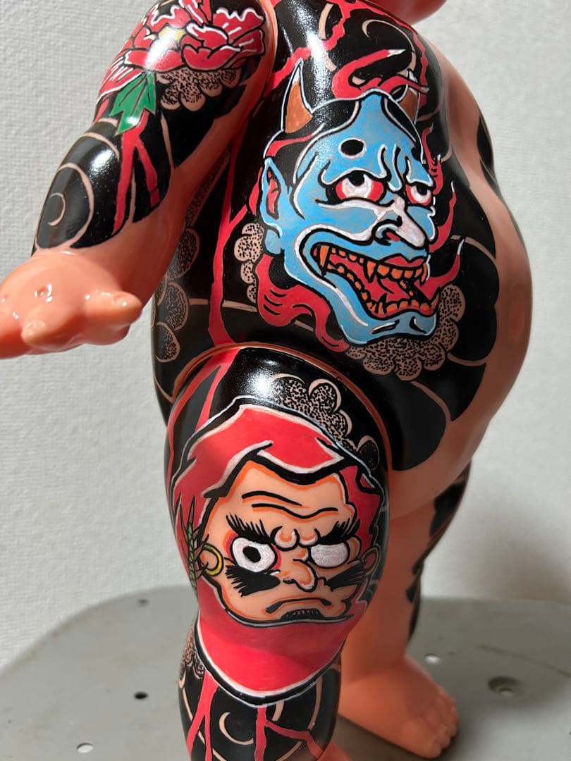 刺青キューピー　ソフビ