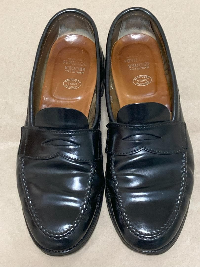 Brooks Brothers Alden アンラインド コードバン 9.5D