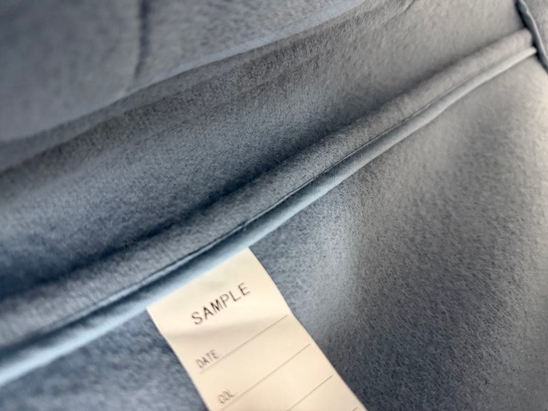 未使用サンプル品INVERTERE ダッフルコートBIRMINGHAM水色38